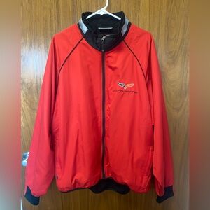 Cutter & Buck Red Windbreaker Jacket